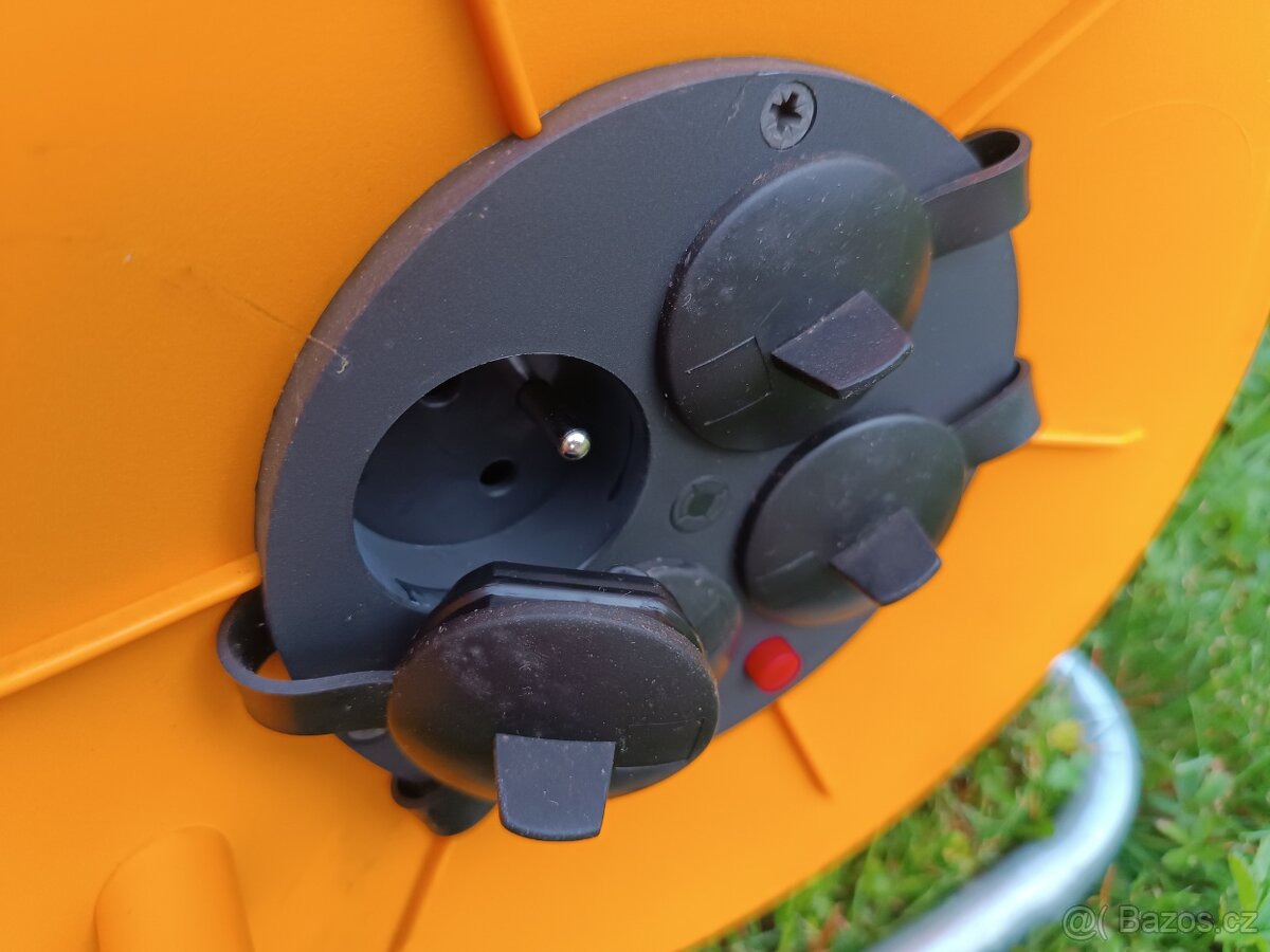 Munos 1000110 gumový prodlužovací kabel na bubnu 3x1,5 25m 4 - 4