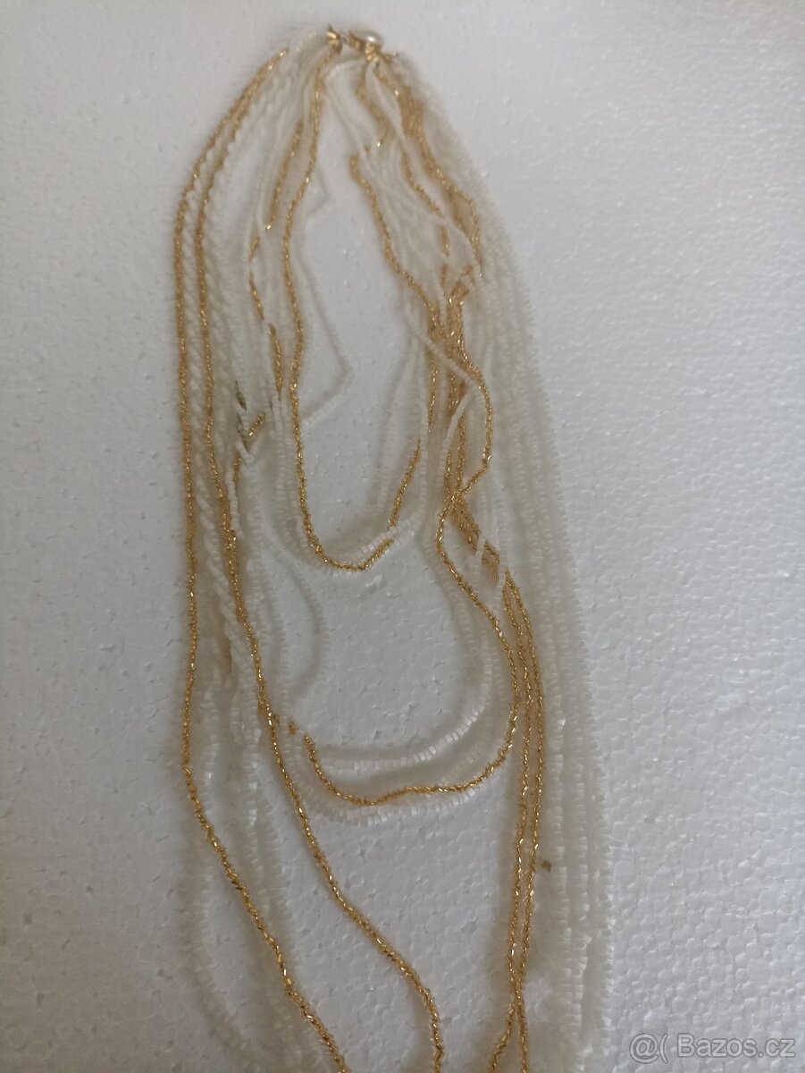 Náhrdelník - bižuterie - 4