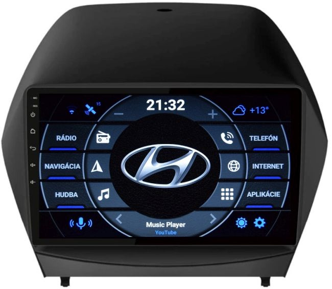KIA / HYUNDAI dotykove autoradia Android DVD USB SD WIFI BT - 4
