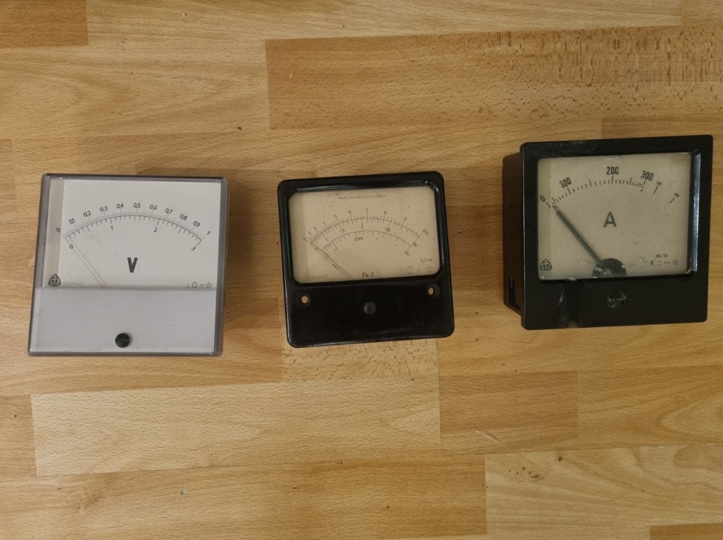 Retro panelový mikro-ampérmetr, Nový⭐ - 4