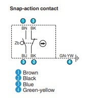 Koncový spínač JD WZ2605025 - 4