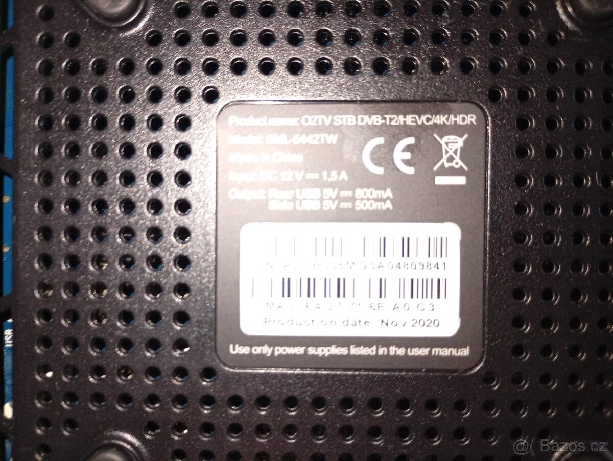 Set top box O2, pro Oneplay - 4