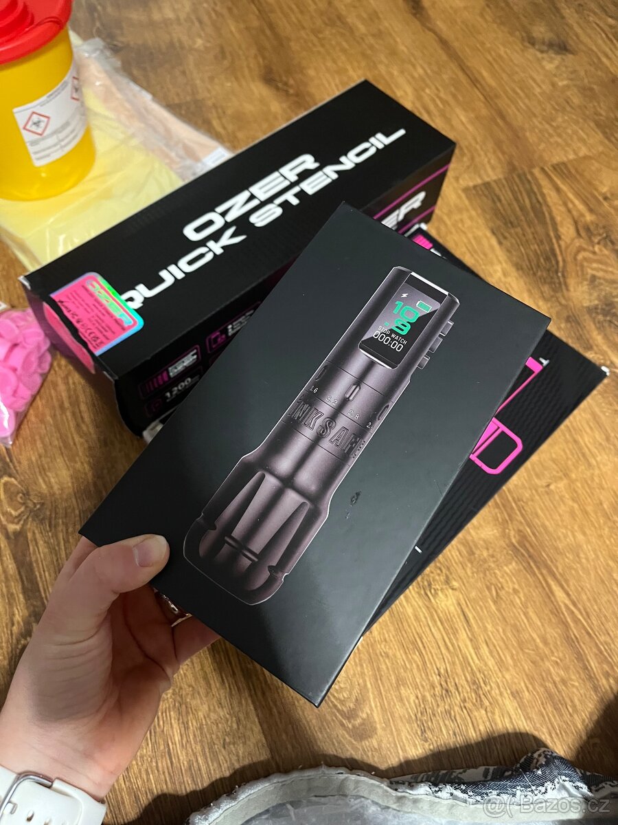 Bezdrátový tetovací strojek ELITE INKSAFE FLEXO - 4