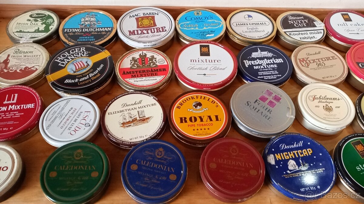 Plechovky, obaly, sáčky od tabáku, cigaret viz foto - 4