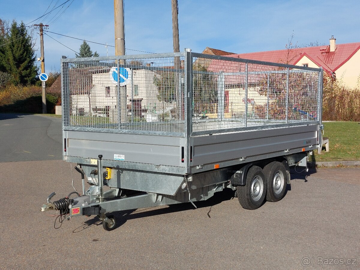 nákladní přívěs třístranný sklápěč - 4