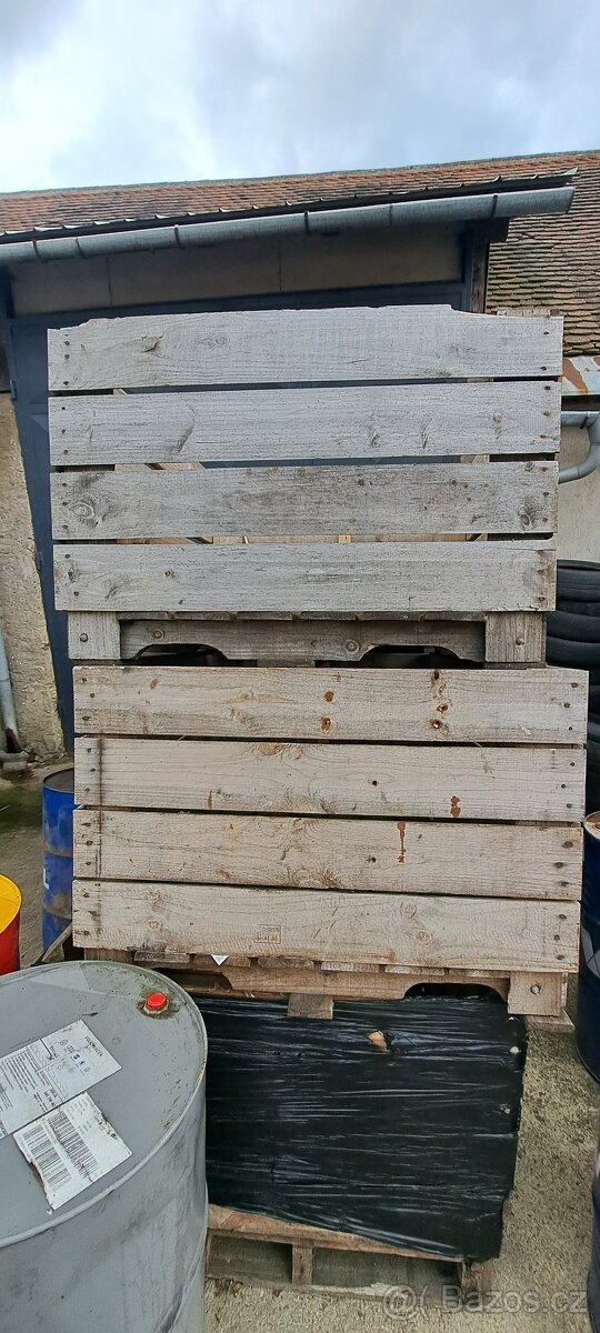 Prodám dřevěné bedny - boxy - vyvýšený záhon - 4