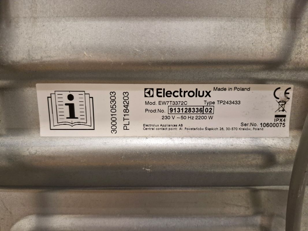 Pračka Elektrolux EW7T3372C - horní plnění - 4