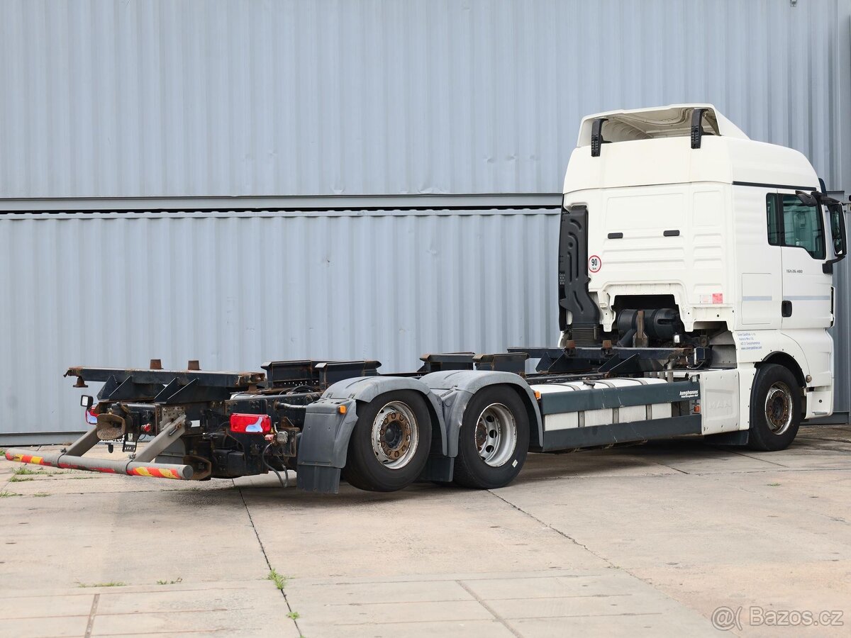 MAN TGX 26.480, 6x2, EURO 6, 26 TUN, RETARDÉR, NÁSTAVBA JUNG - 4