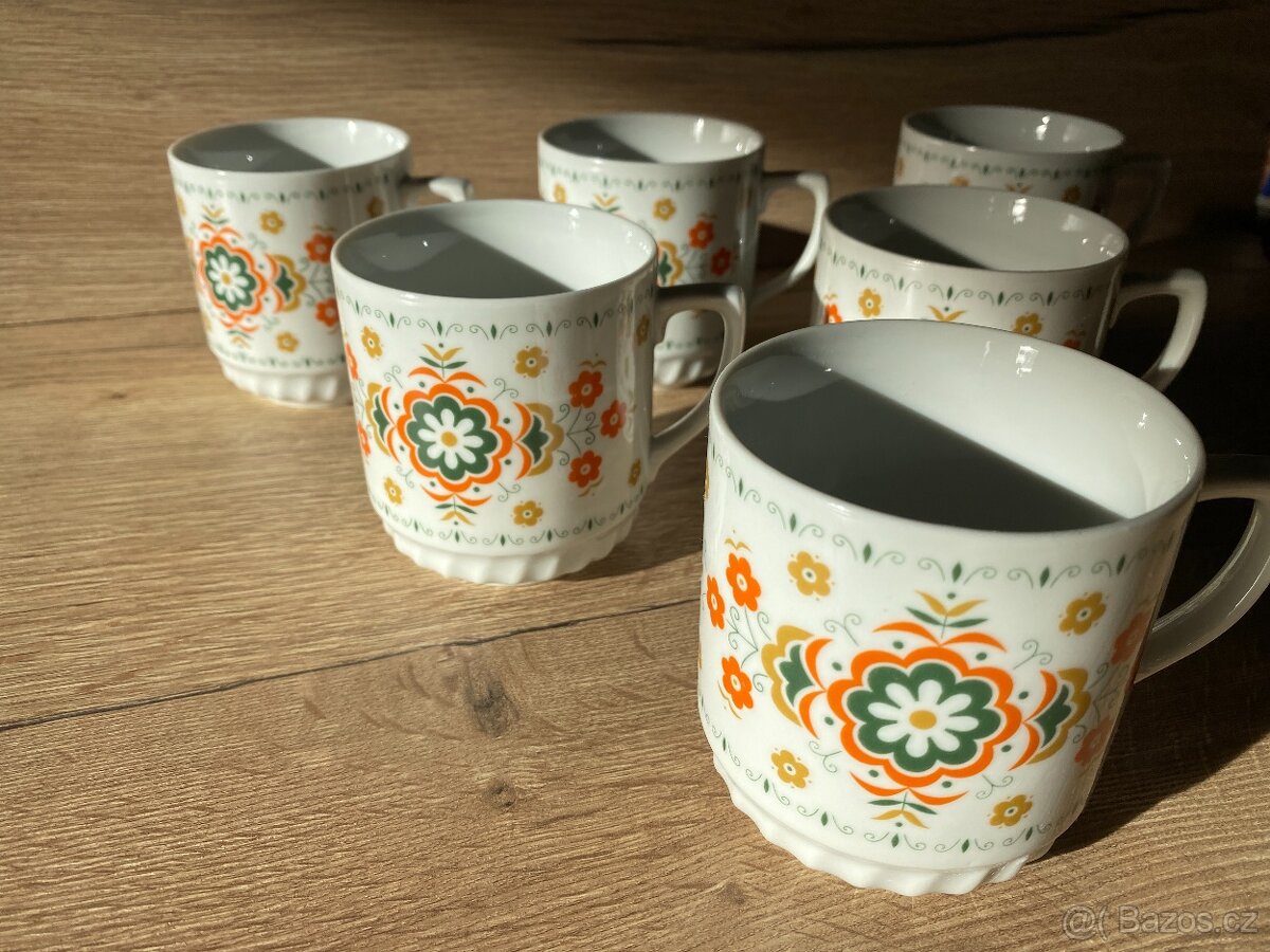 hrnek retro hrnek hrneček sada sběratelských hrnků - 4