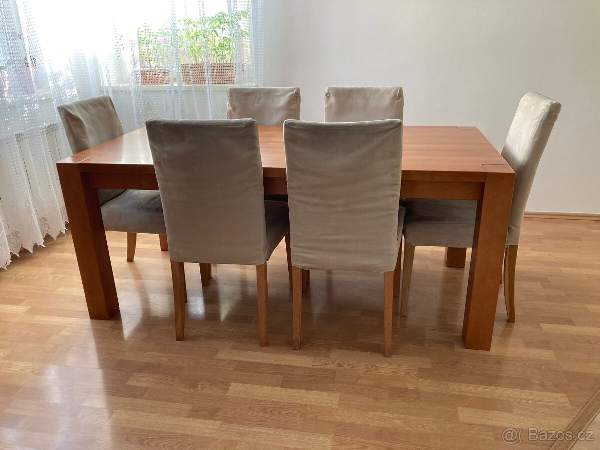 Velký rodinný stůl z masivu - 4