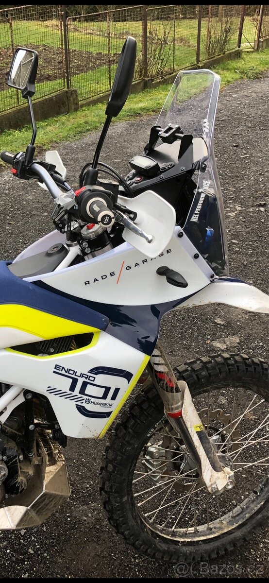 Husqvarna 701 enduro - Rade Garage - kokpit - 4