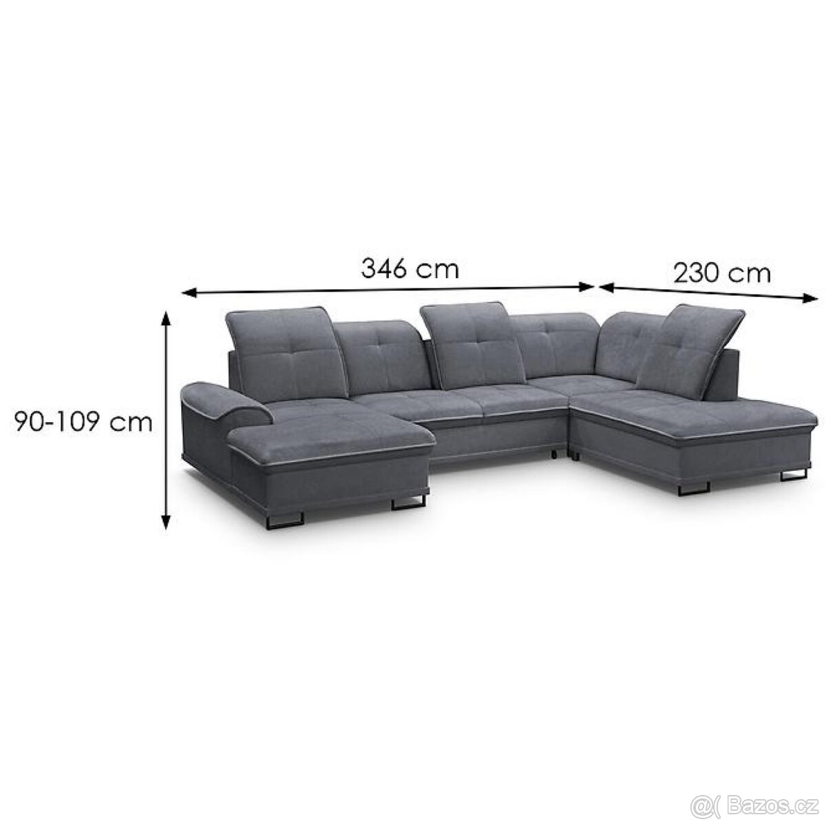 Nova luxusni sedačka zabalena : 22500 (doprava v cene - 4