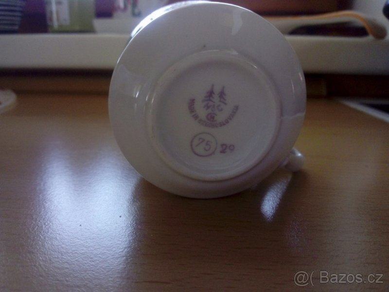 Porcelánová sada Zlatý pruh (12 dílů) - 4