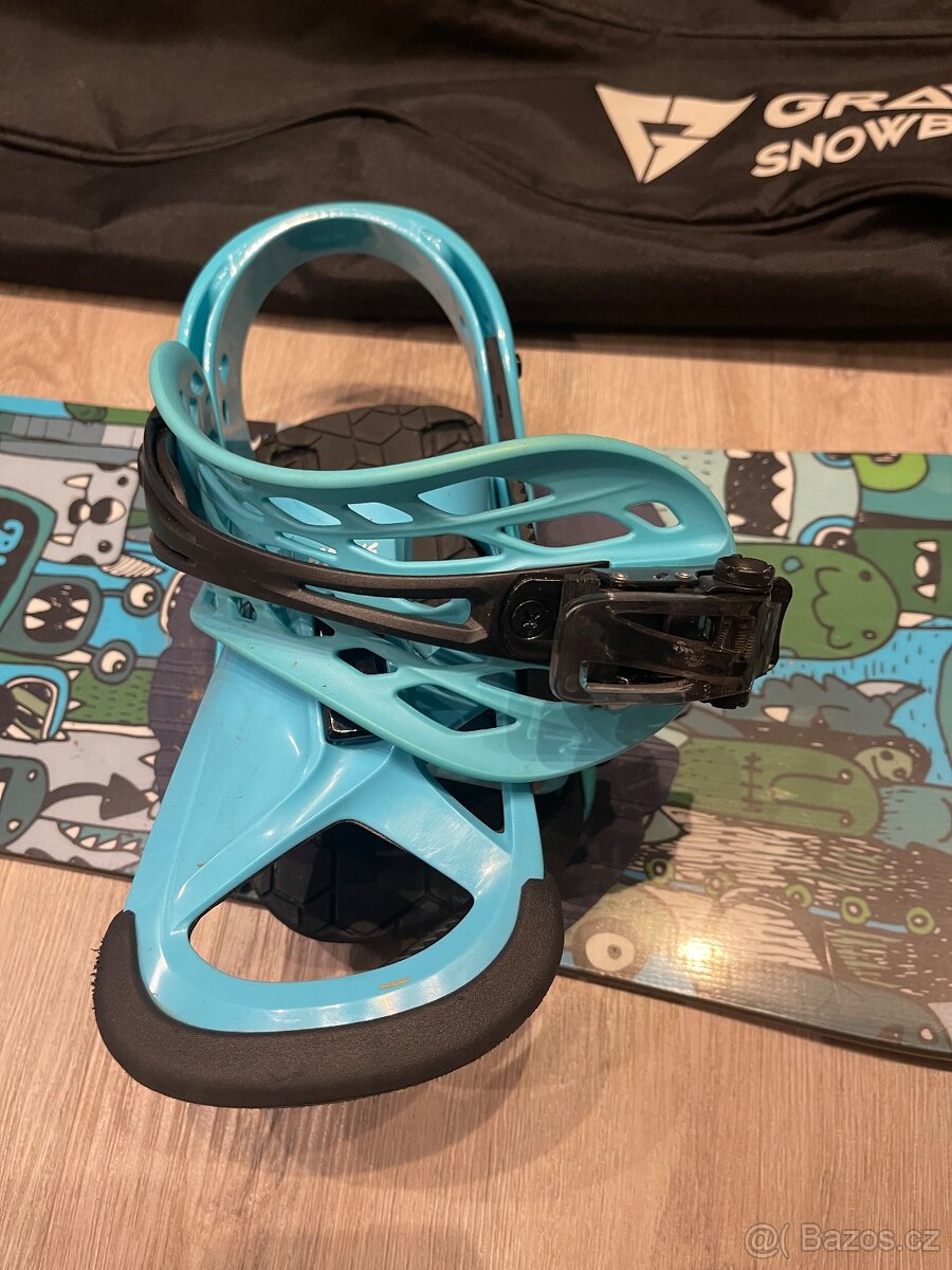 Snowboard 110+ boty s boa+ vak - 4