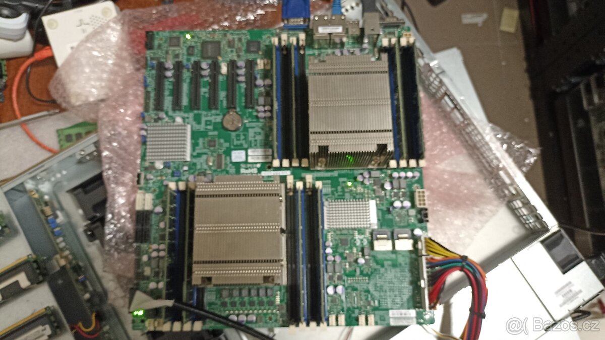 Supermicro X9DRD-7LN4F-JBOD, 2x E5-2609, 128GB RAM - 4