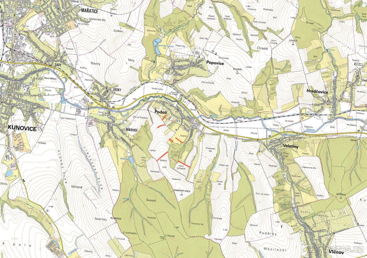 Zemědělská půda, prodej, Podolí, Uherské Hradiště - 4