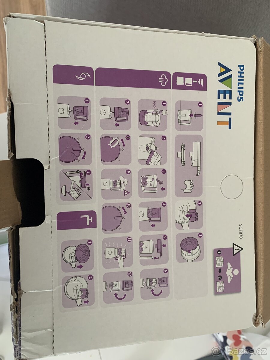 Parní mixér 2v1 Philips Avent 2v1 - 4