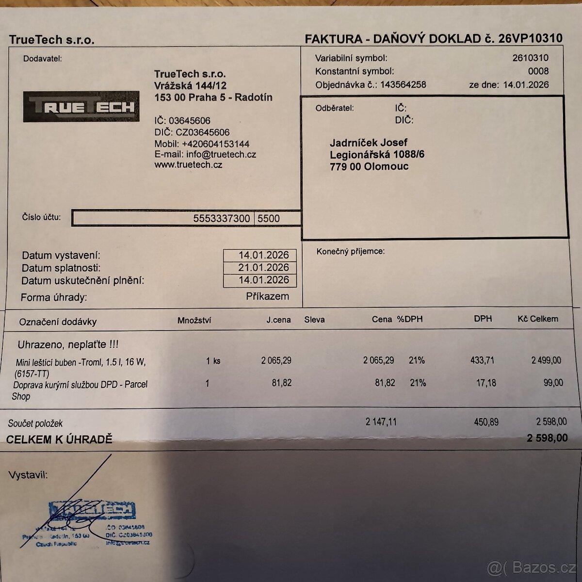 Mini leštící buben - Troml, 1.5 l, 16 W - 4
