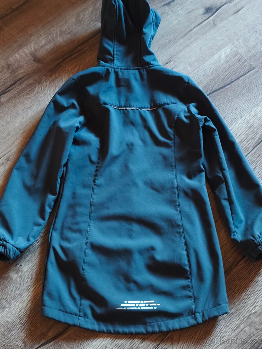 Dívčí softshellový kabát Loap s fleecem 134-140 - 4