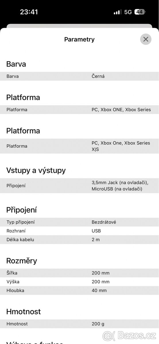 Herní ovladač Xbox/Pc - 4