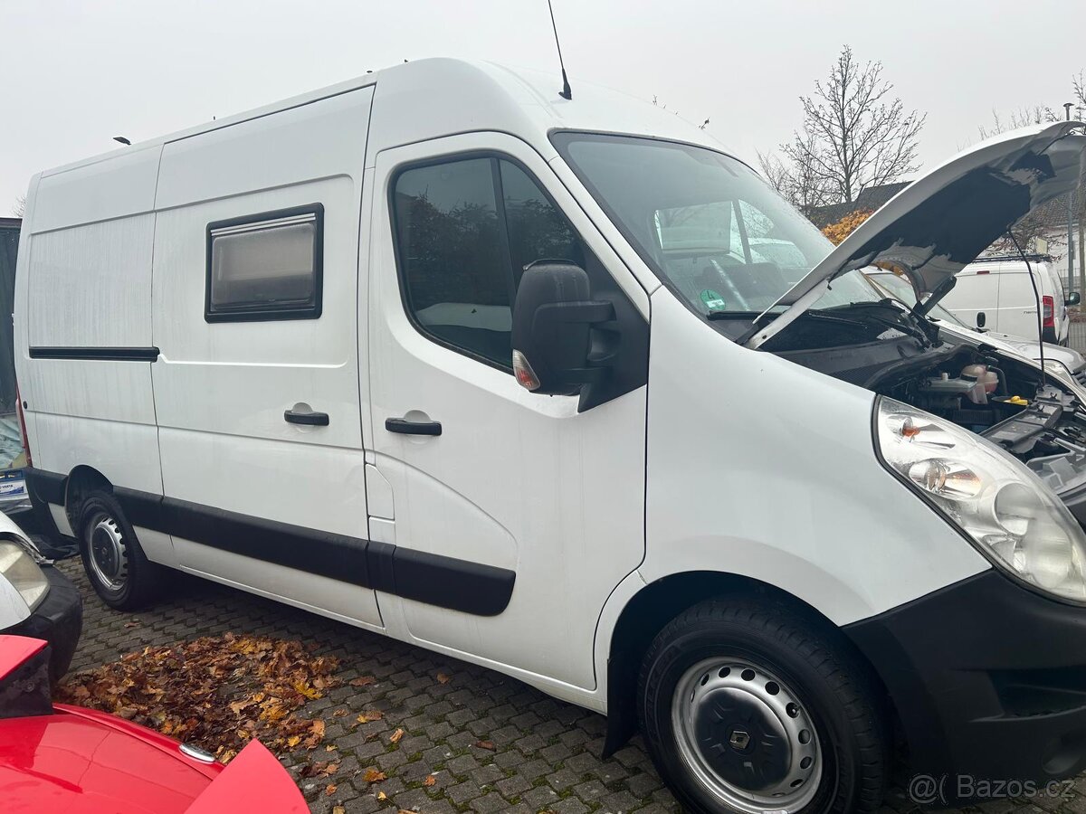 Renault Master 2,3 DCI rok 2017- klima, OBYTNÝ - 4