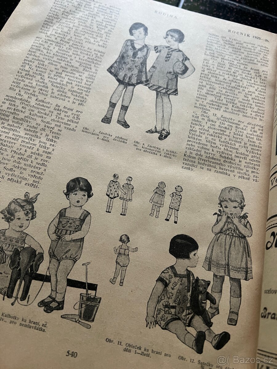 Prodám svázaný časopis RODINA – celý ročník 1924–25 - 4