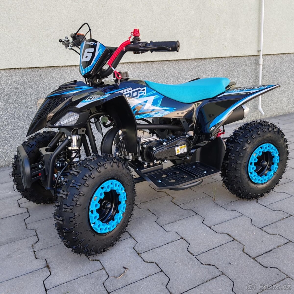 Dětská čtyřkolka Apollo Hiro Cobra 49cc modrá