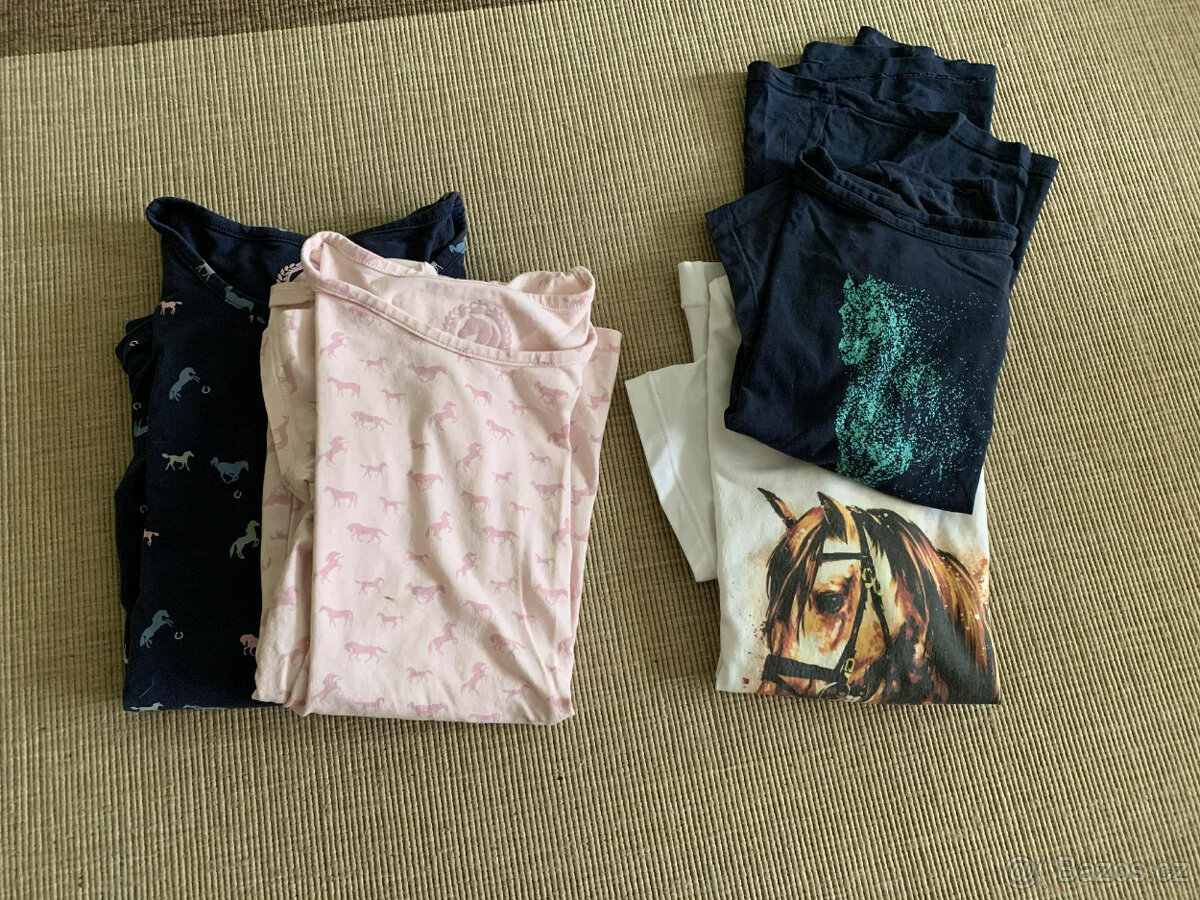 Rajtky jezdecké kalhoty dětské vel. 128 a 146 - 4