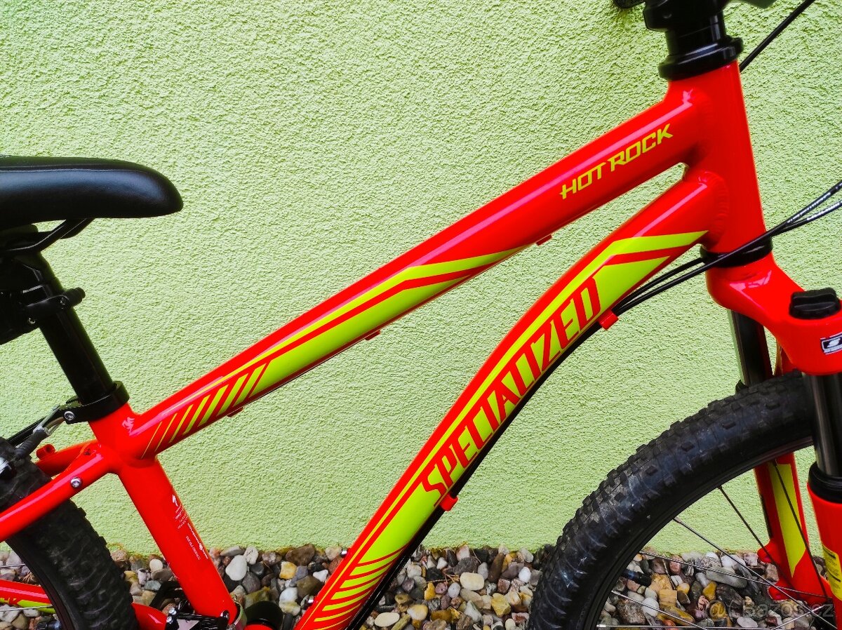 Značkové dětské kolo SPECIALIZED 24" (oranžová) - 4