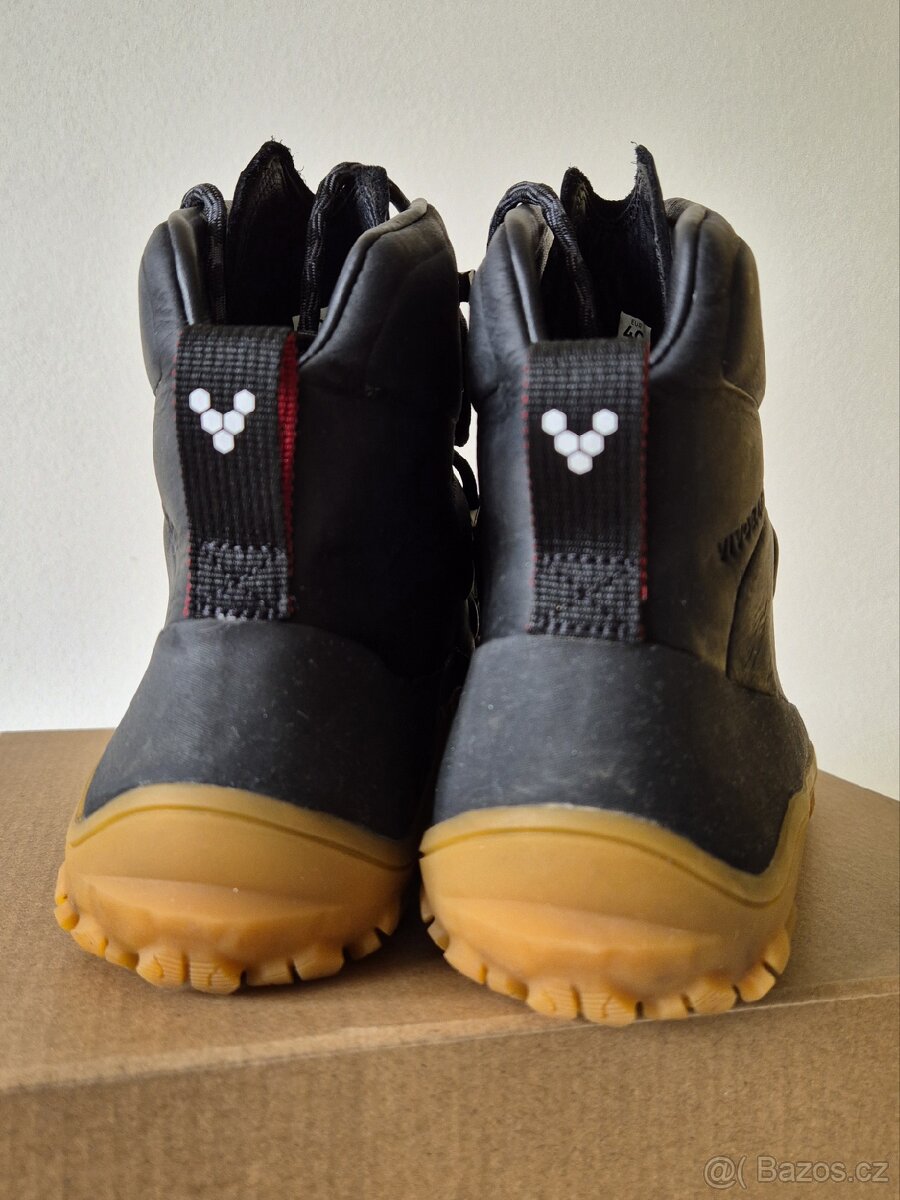 Turistické boty Vivobarefoot Tracker Leather AT - obsidian - 4