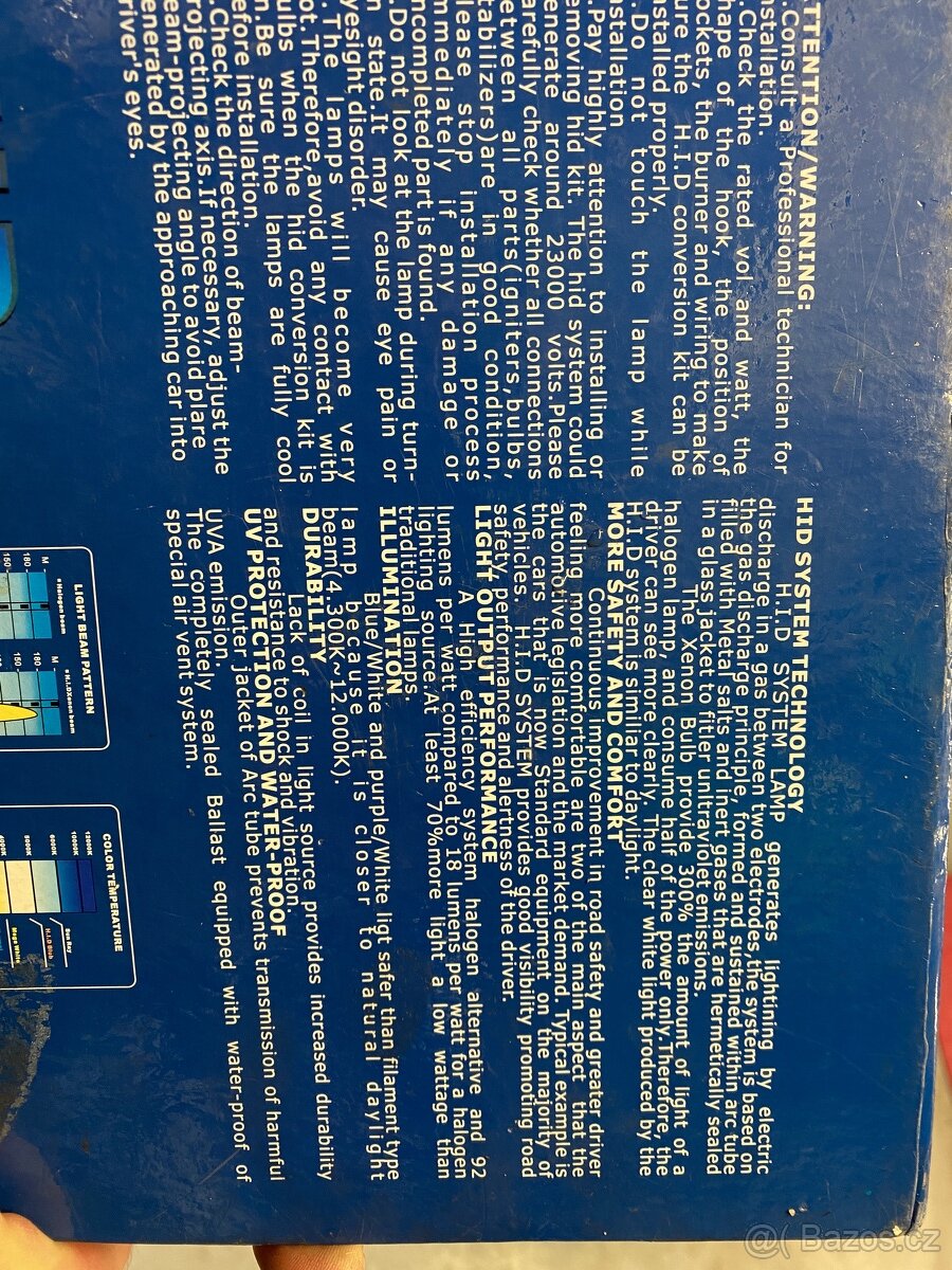 Xenon KIt H4 8000k sada na moto - 4