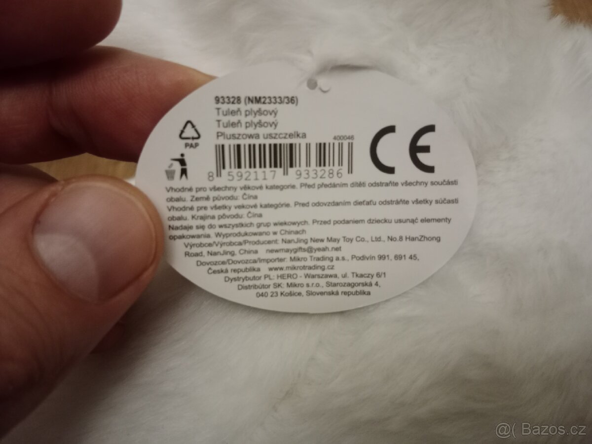 🦭 plyšák tuleň NOVÝ - 4