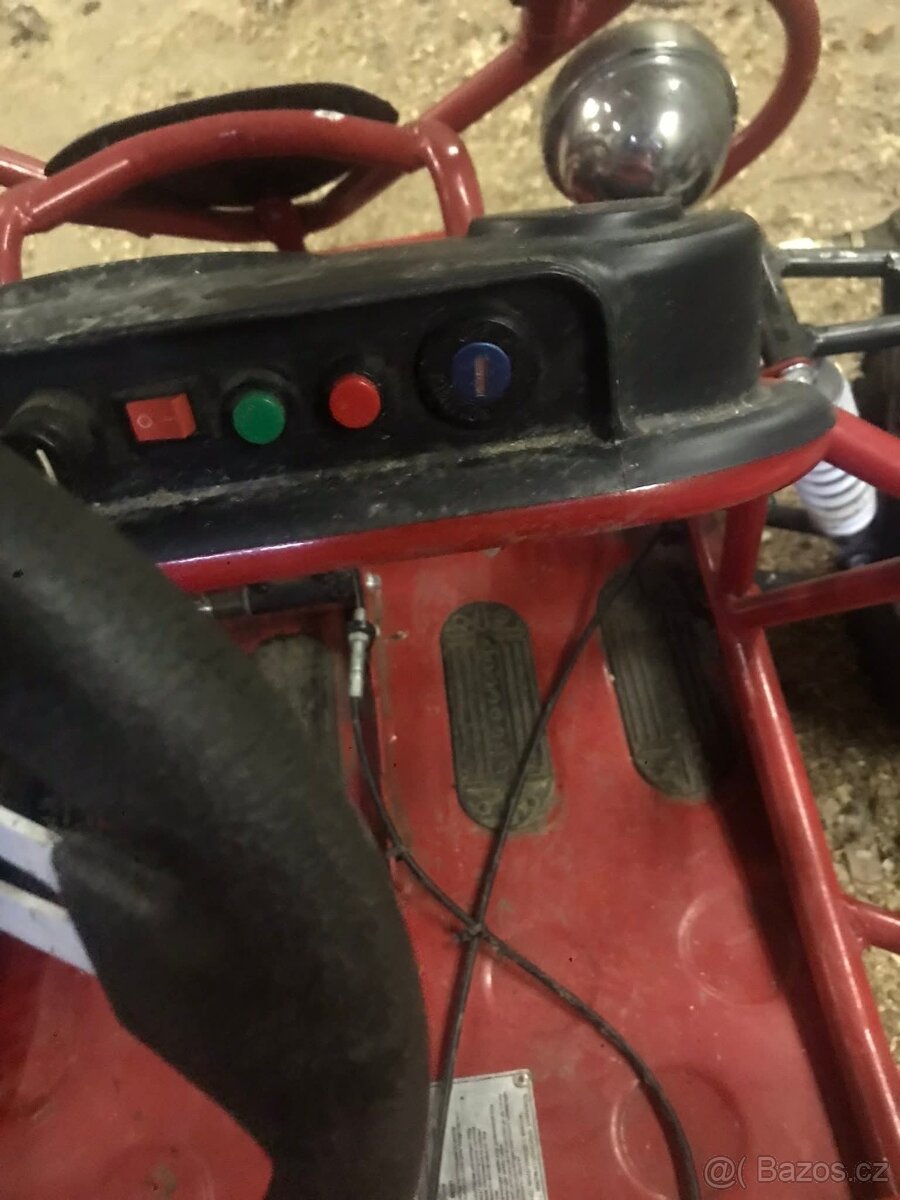 Nitro dětská Bugina 50 cc červená - 4