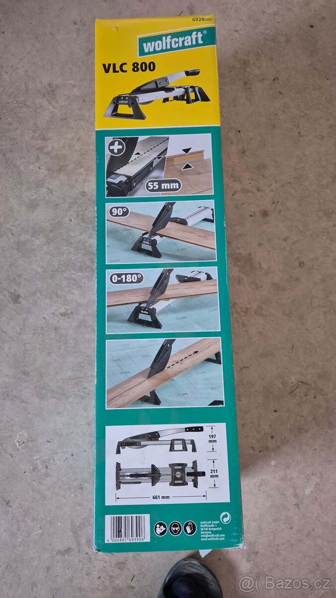 Řezačka vinylu Wolfcraft VLC 800 - 4