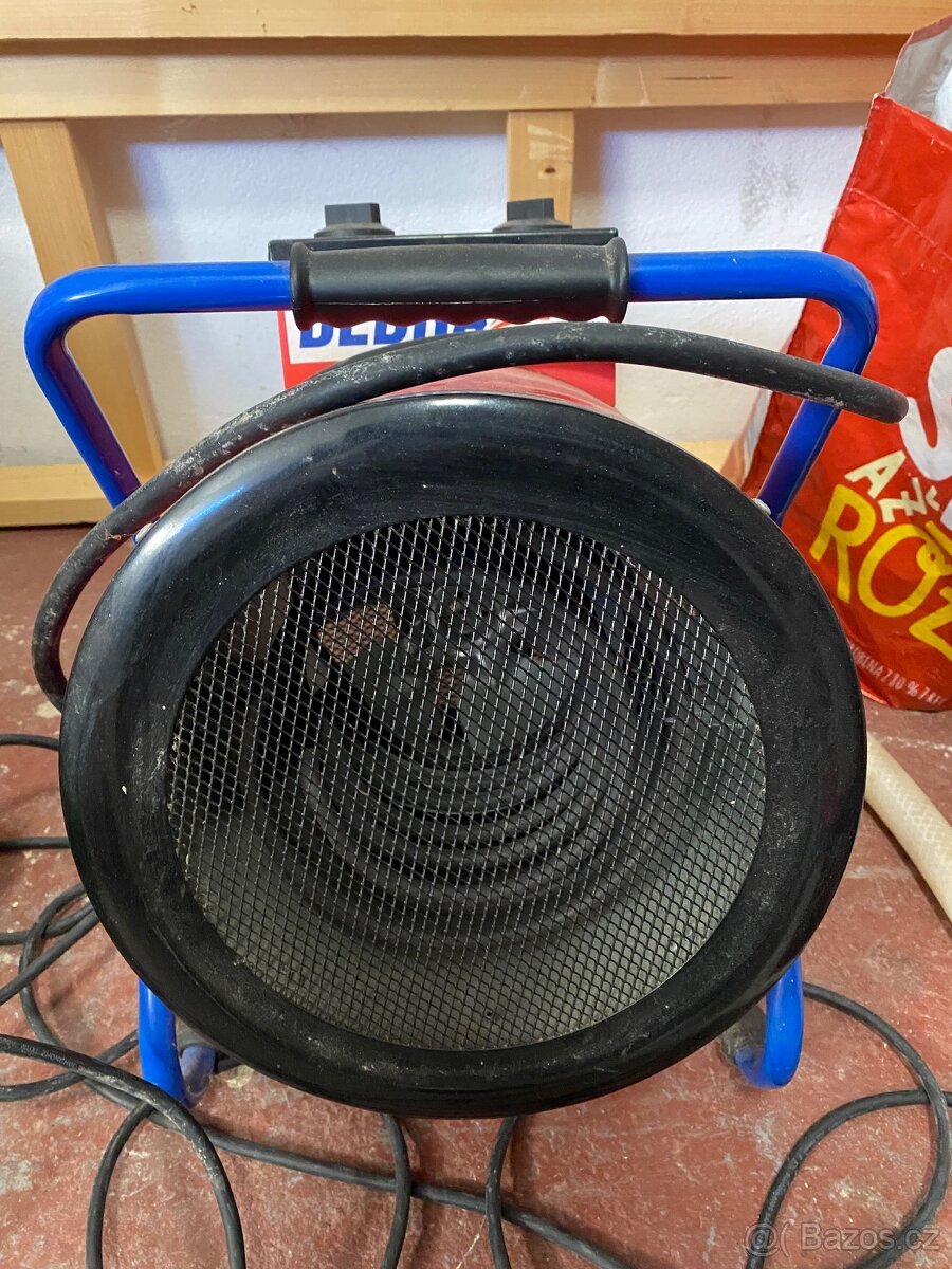 Elektrický přímotop s ventilátorem - 4