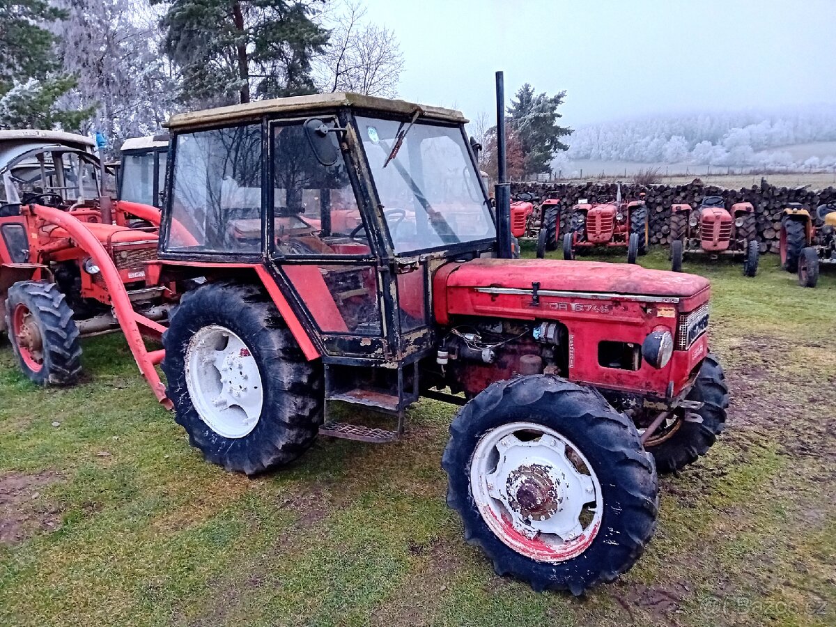 Zetor 6748, těžká přední náprava, servo - 4