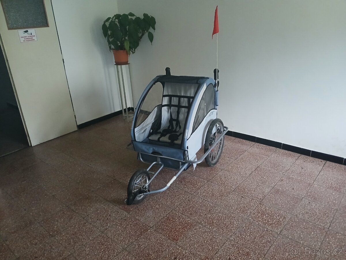 Prodám kočárek za kolo - 4