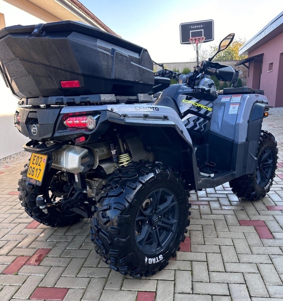 Gladiator X1000, záruka, radlice na sníh
