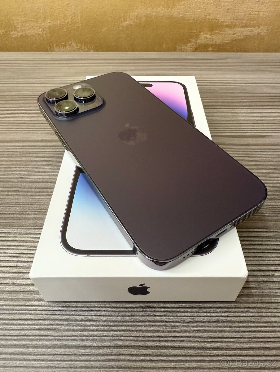 Apple iPhone 14 Pro Max 1TB fialový - komplet, baterie 100% - 4