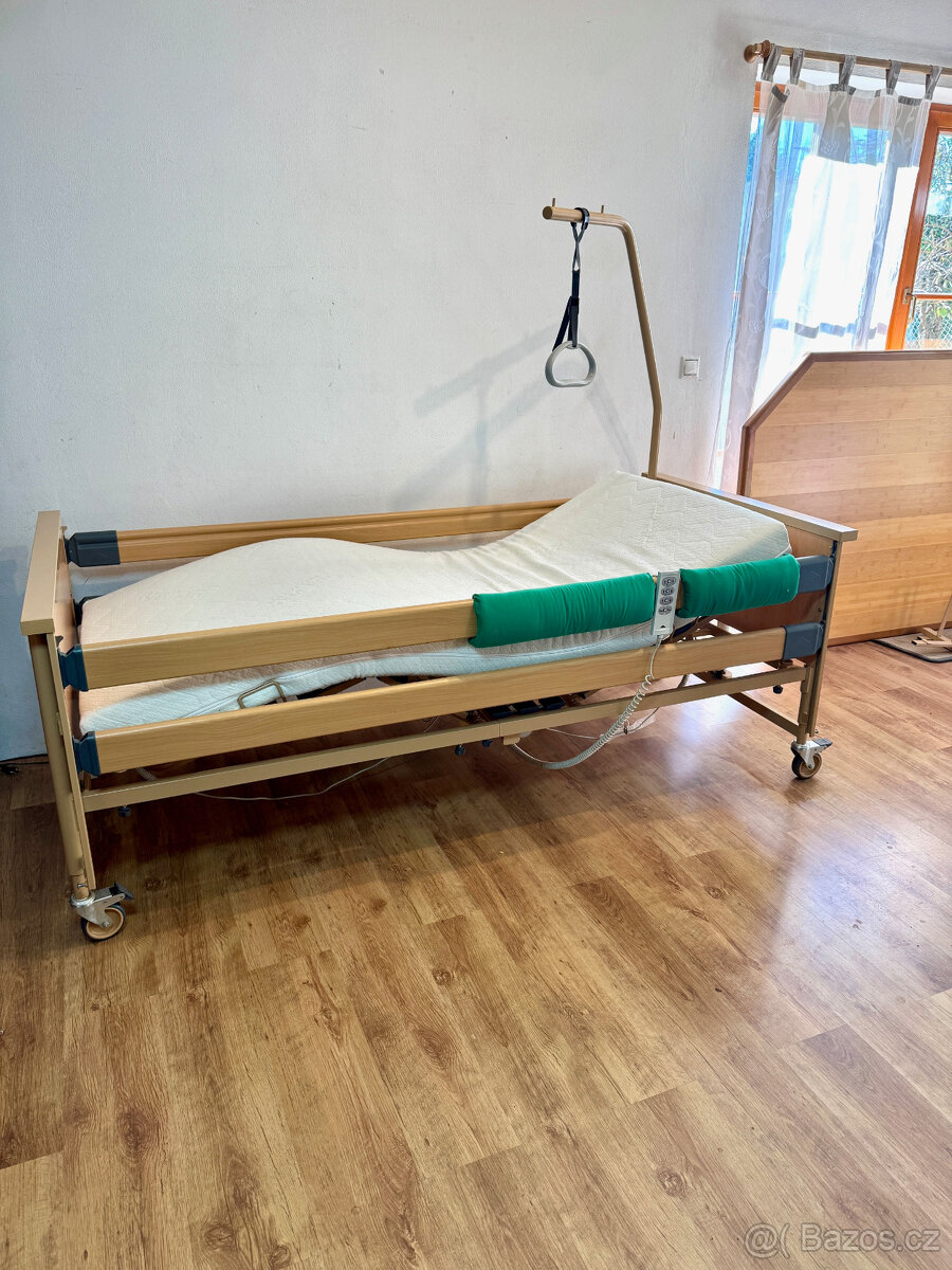 Elektrická polohovací postel burmeier Dali 90x200cm - 4