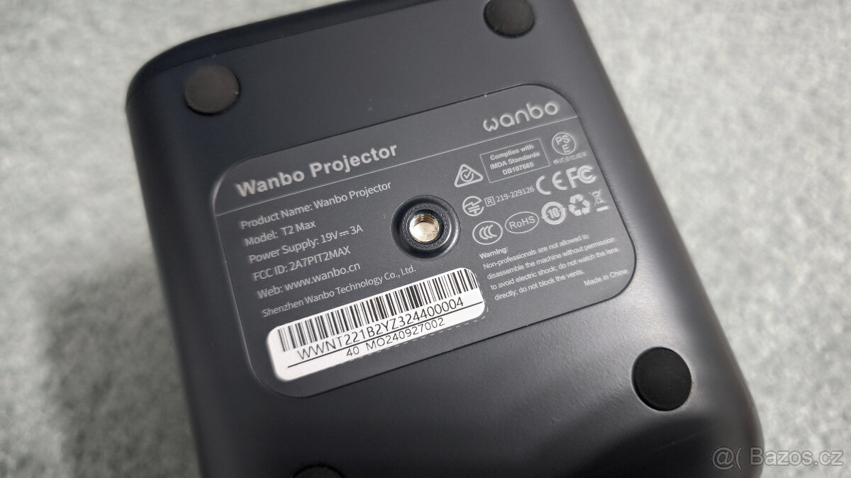 Smart FullHD projektor Wanbo T2 Max v2 (NEW) - 4