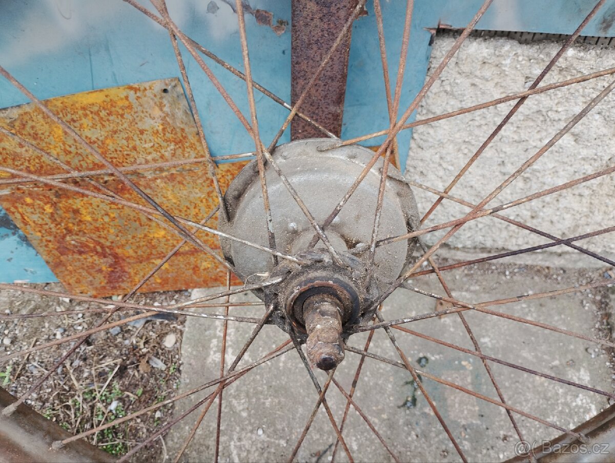 Kolo na válečné/před válečné motokolo Sachs DKW NSU atd.. - 4