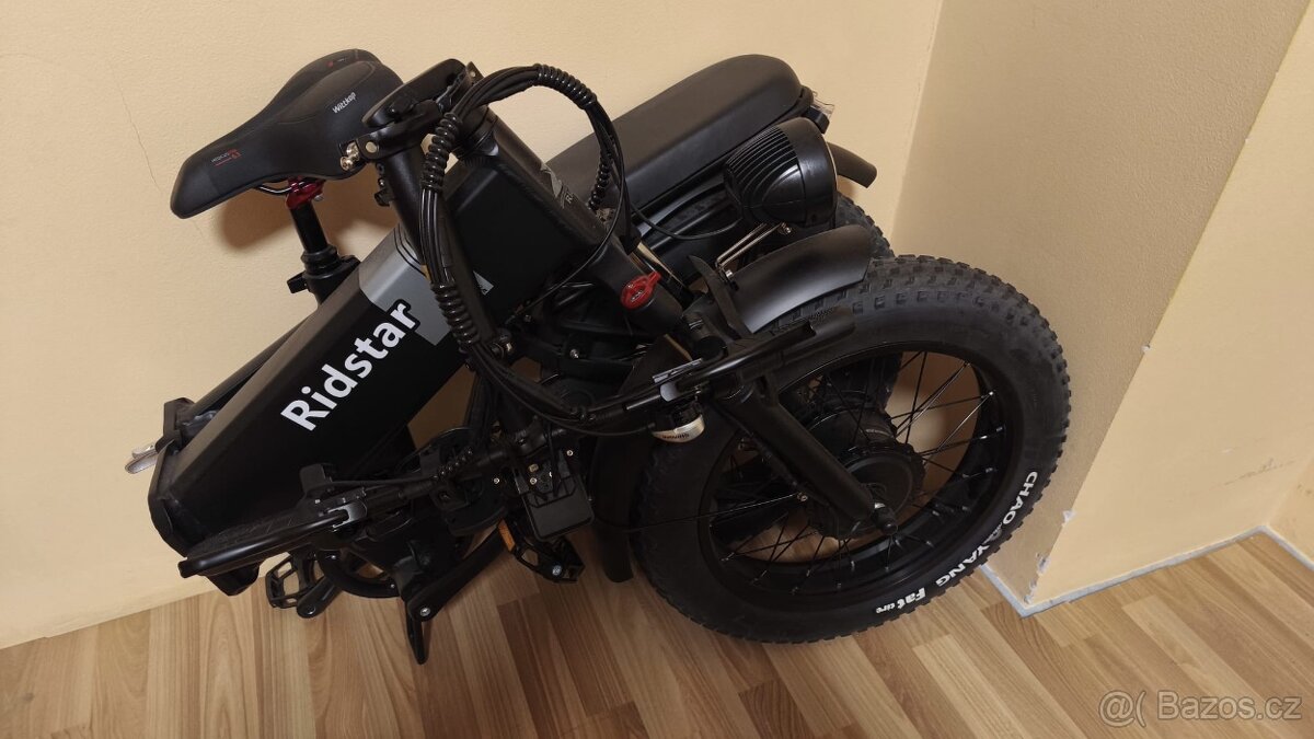 ZÁNOVNÍ elektrokolo RIDSTAR H20 PRO – až 50 km/h, dojezd 120 - 4