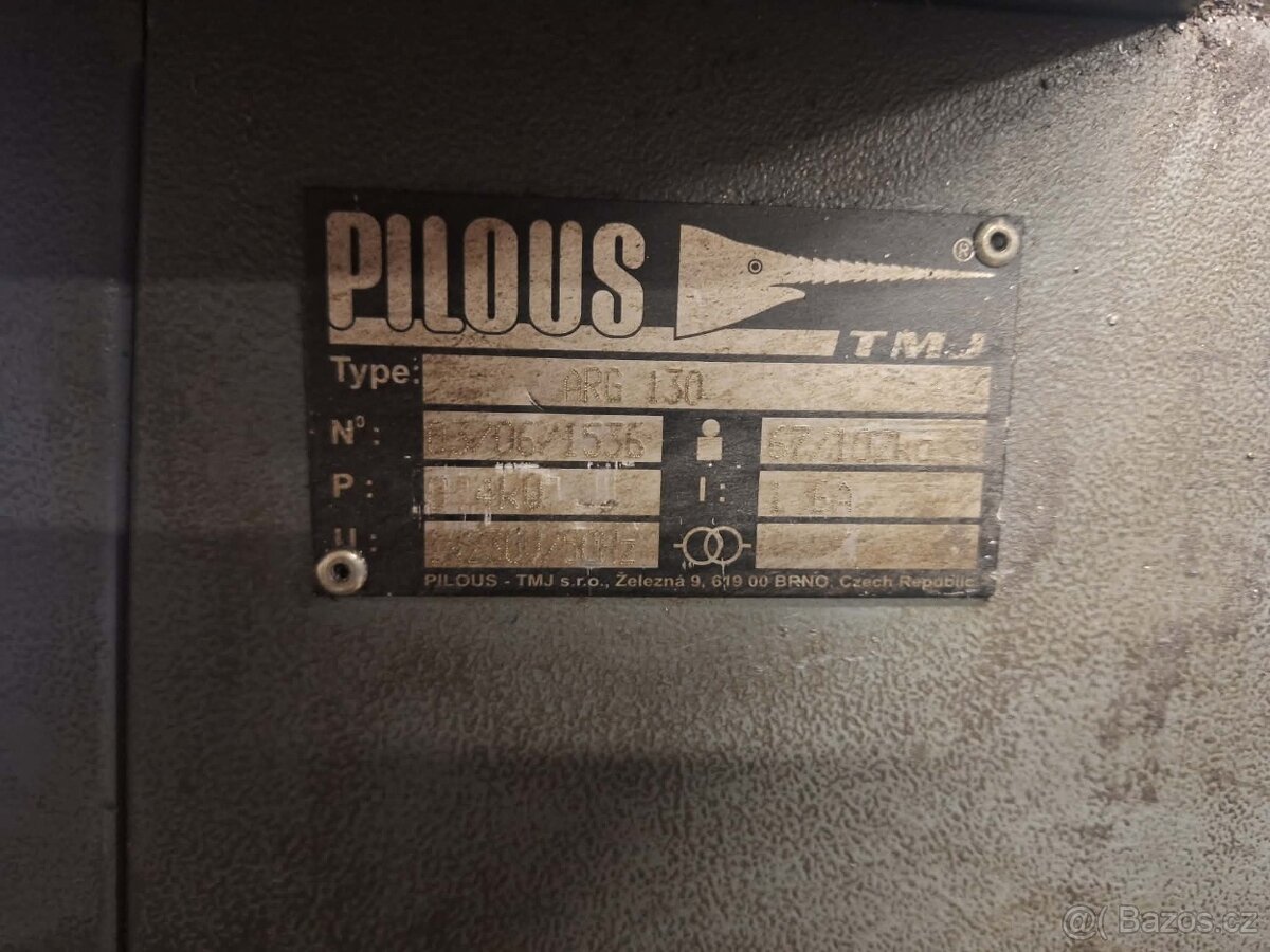 Pásová pila PILOUS 130 ARG - 4