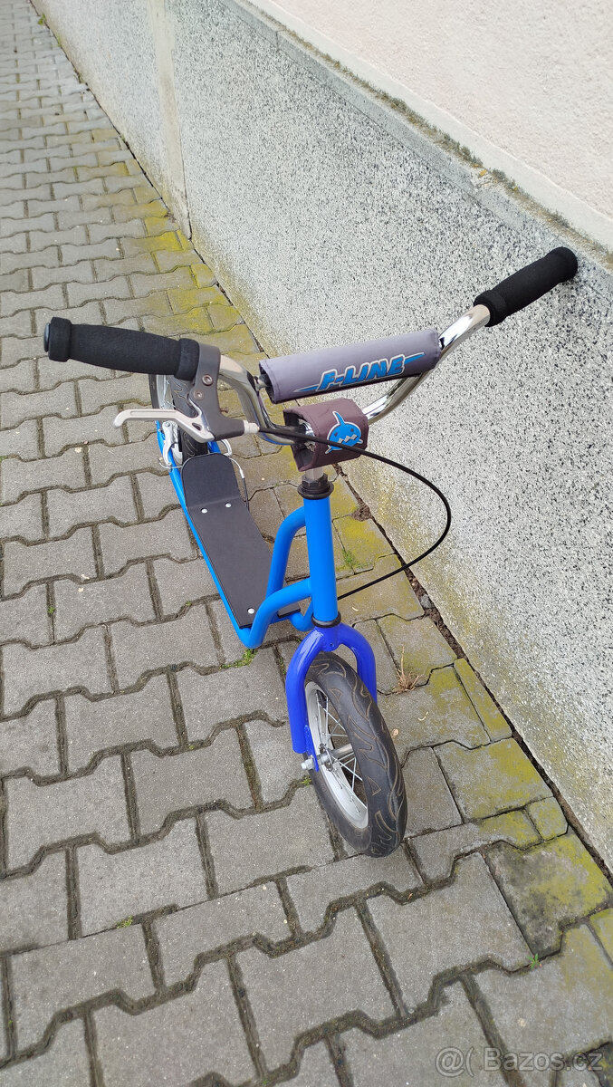 Dětská koloběžka F-Line 12" modrá - 4