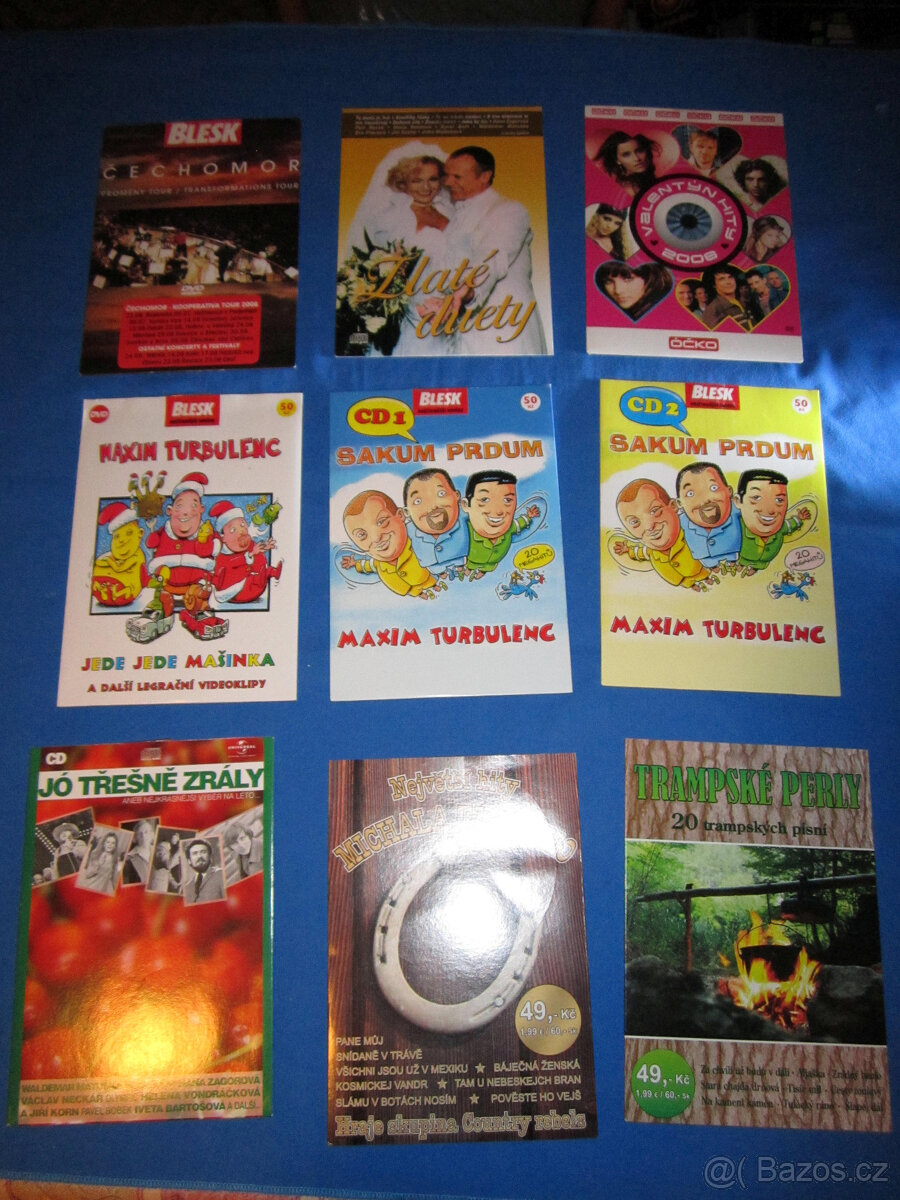 CD DVD hudba, filmy, muzikály - 4