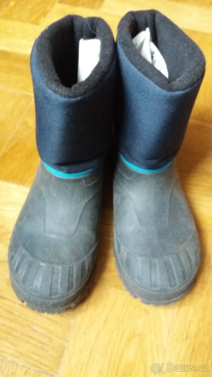 Quechua zateplené holiny / sněhule v34/35 waterproof - 4