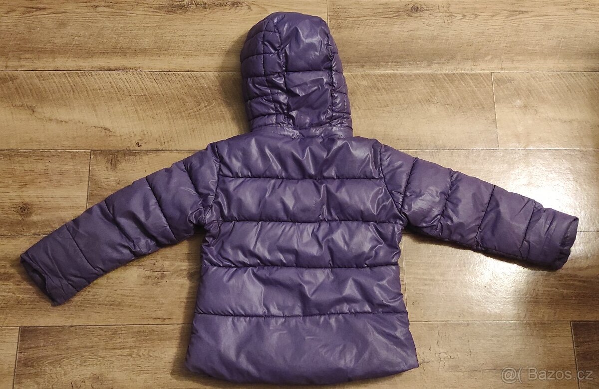Dívčí zimní bunda vel.116 - 4