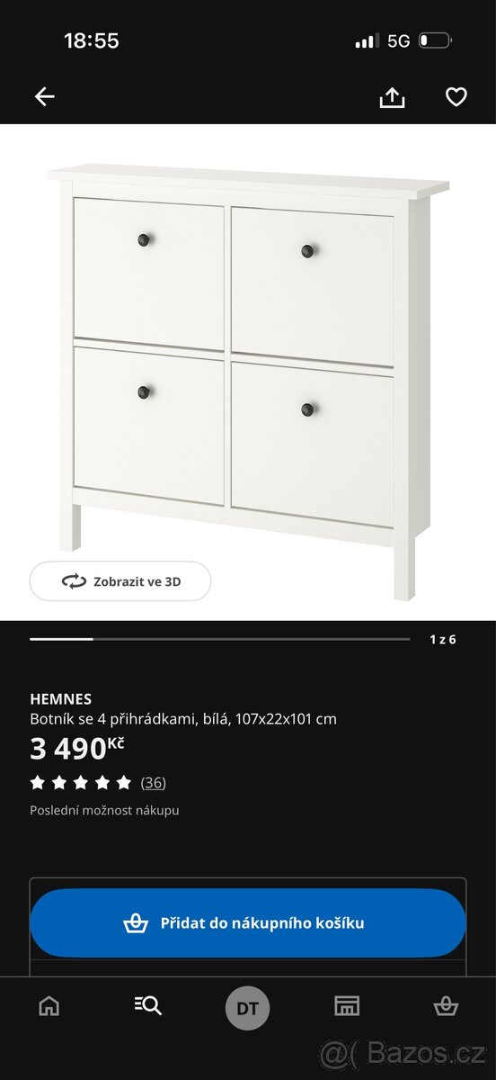Botník IKEA - 4