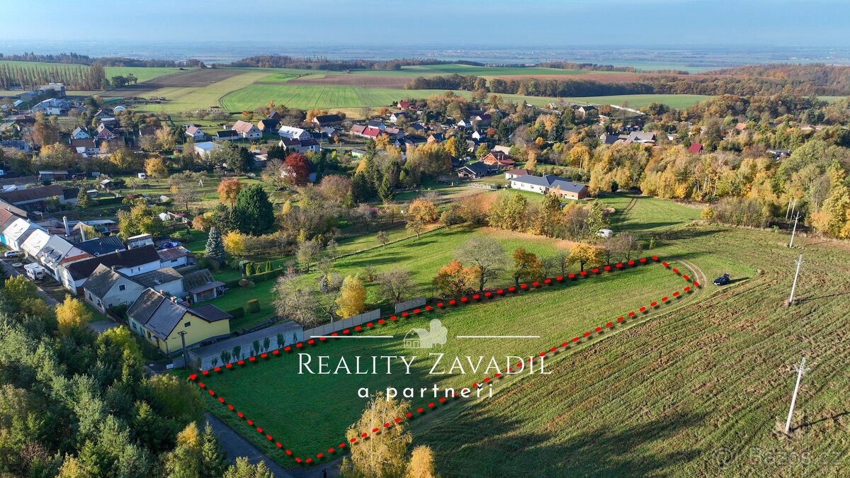 Prodej, stavební pozemek 2 997 m², Domašov u Šternberka - 4